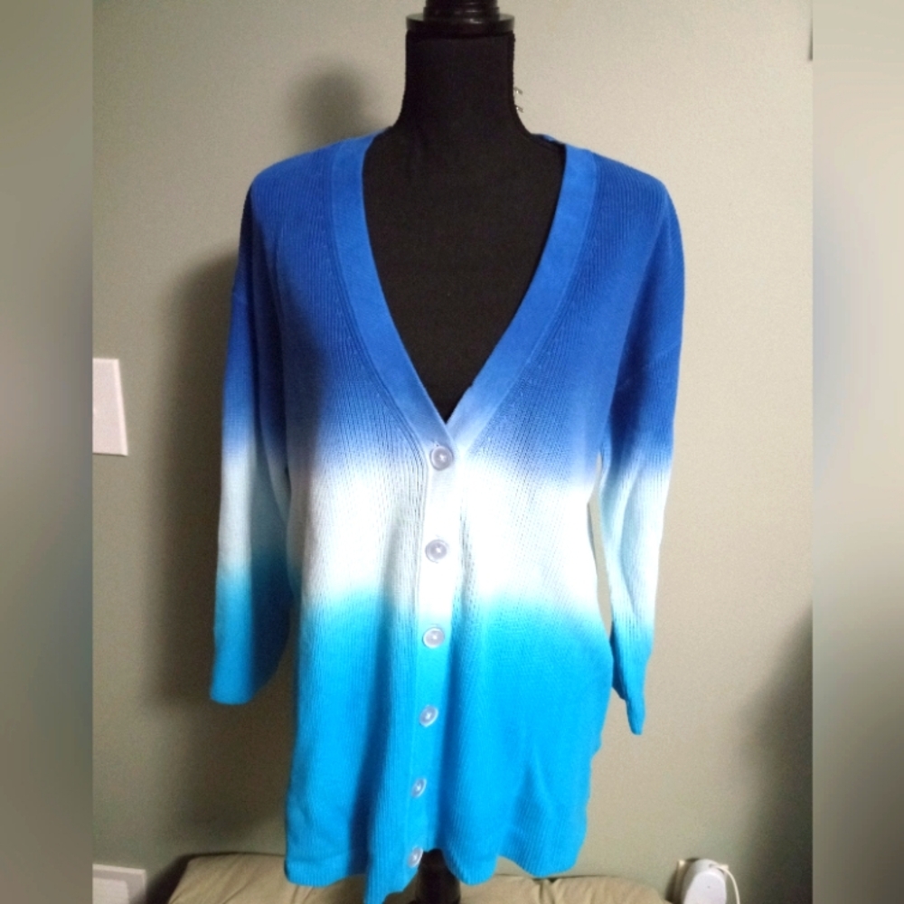 Talbots Women's Cardigan Long Sleeve Plus 1x